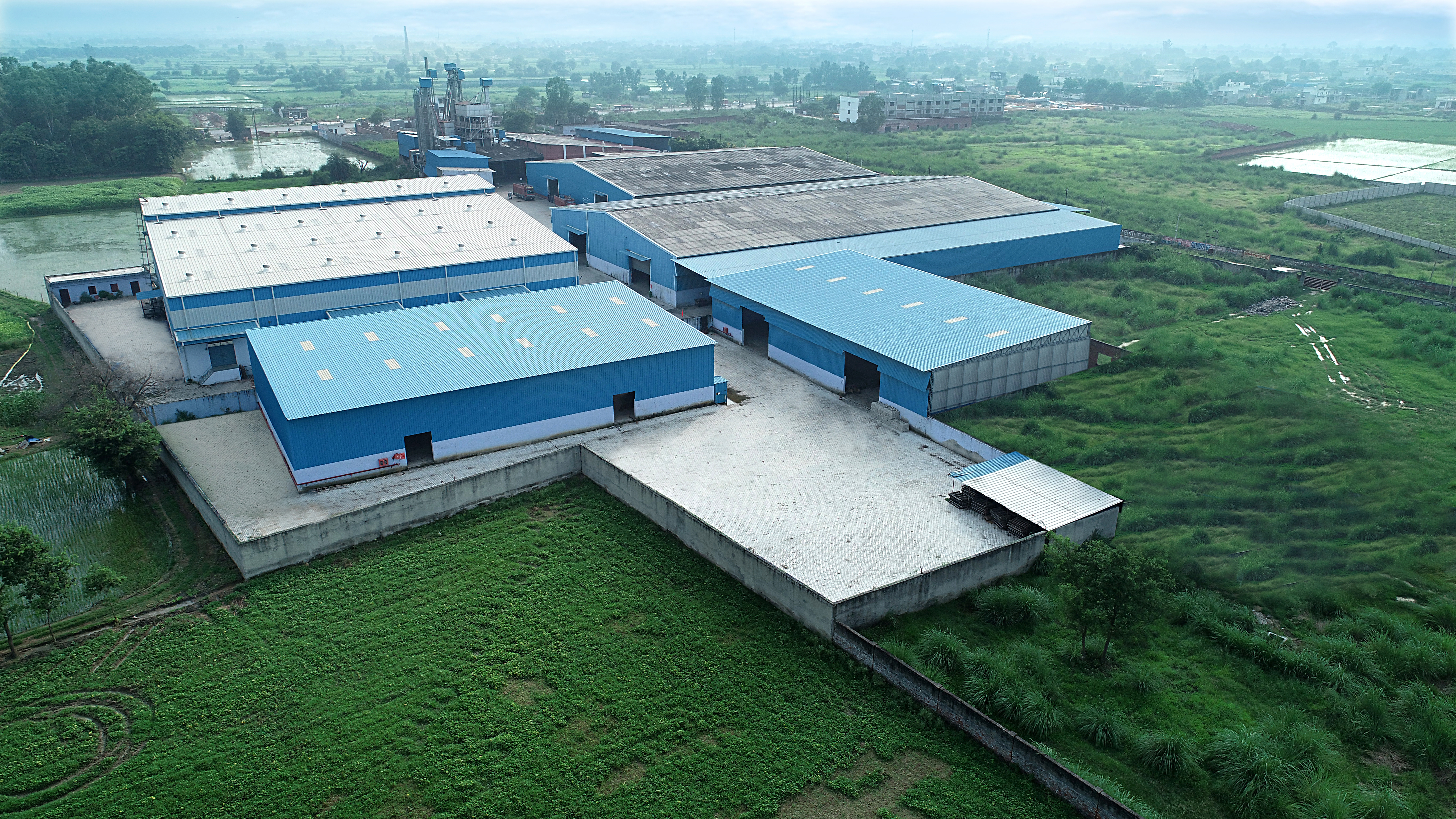 Rice processing facility with sorting and grading equipment